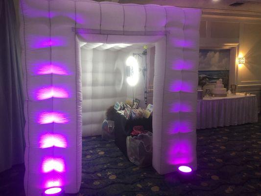 One of our inflatable photo booths.