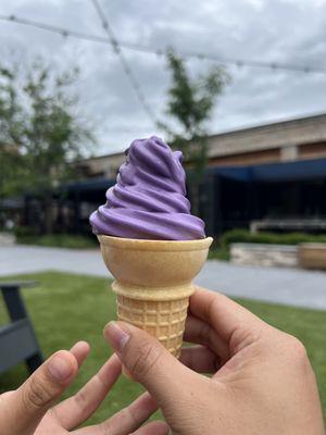 Soft serve UBE ice cream