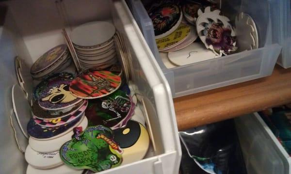 They sell pogs, they sell pogs! I almost dropped the bin from pure excitement!