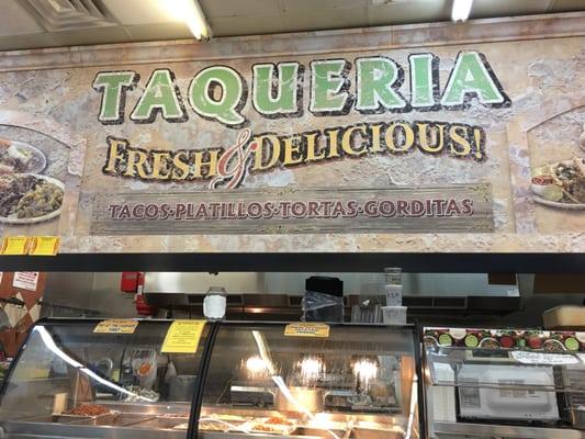 They have a Taqueria inside!