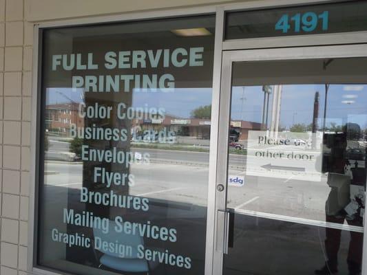 Full service printing