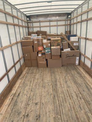 Box box box we will help you load your truck