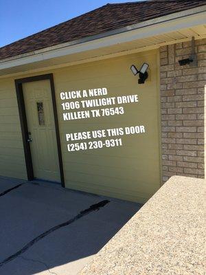 1906 Twilight Drive
Killeen Texas 76543
Service Entrance
Click a Nerd - Since 1988