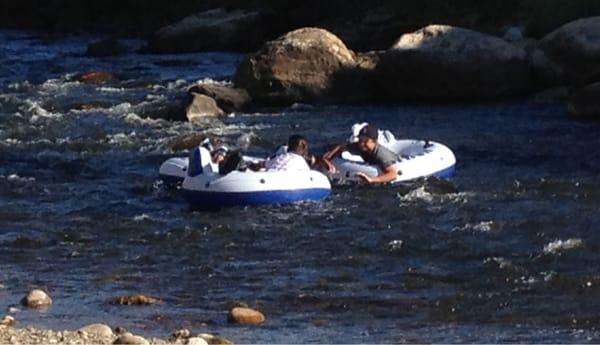 Tubes sold for use on Yampa River