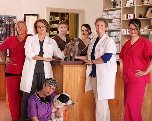 Guthrie Pet Hospital friendly staff.