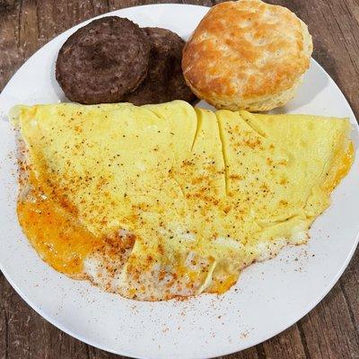 Breakfast Seafood Omelette