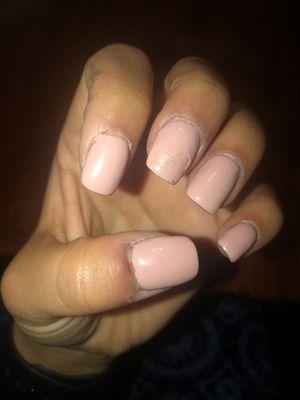 Acrylic Nail fill