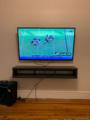 Tv mounted, wall plate