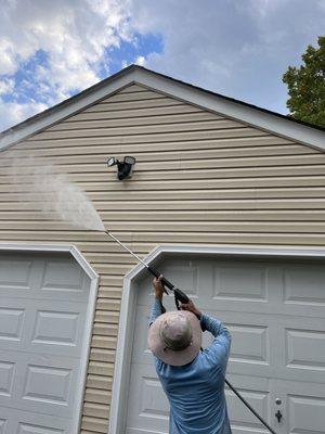 Power washing