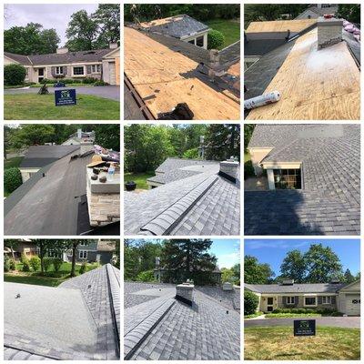 New Roof Replacement. Northbrook,  IL