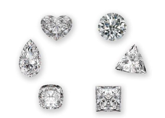 We carry G.I.A. and E.G.L. certified diamonds.