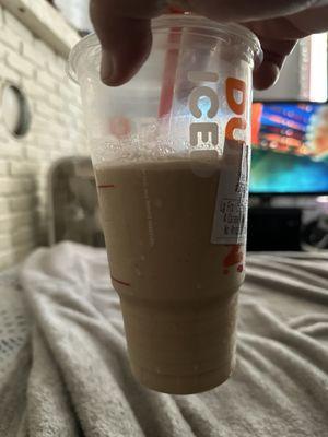 Large Frozen Caramel Coffee