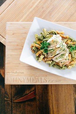 Chicken Pesto w/ Tri-Color Rotini