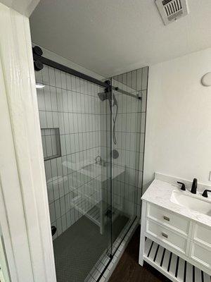 Tub to Shower Conversion