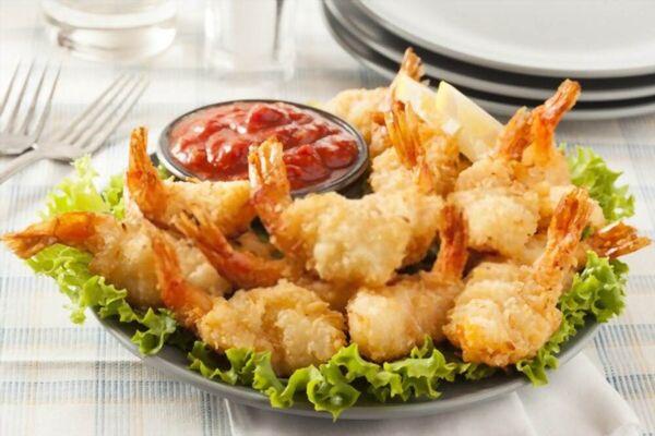 Shrimp fried plate