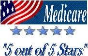 Rated 5 Star CMS Nursing Home Compare