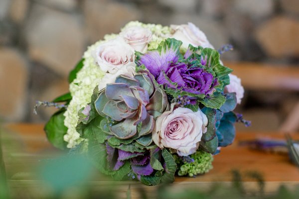 Succulents bouquet