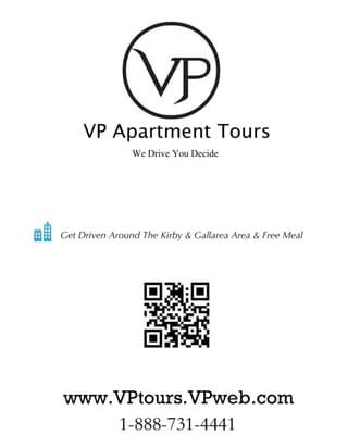 VP Apartment Tours