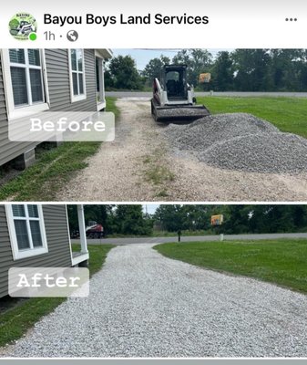 Driveway resurfacing