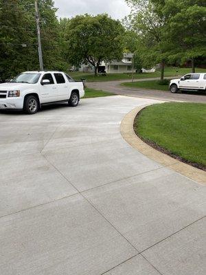 Curved Driveway