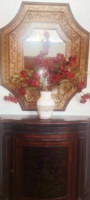 Awesome service! She and her husband came out to hang my antique mirror . Did a wonderful job !