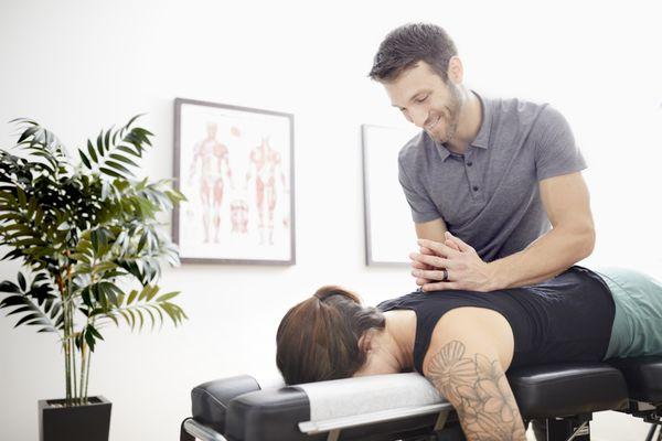 We provide chiropractic adjustments to help with back pain, neck pain, and sciatica relief.