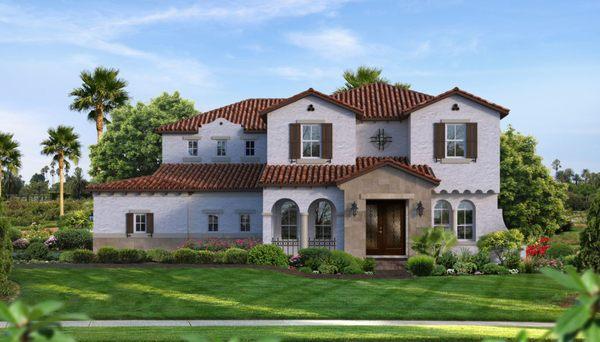 Artist rendering of our Lake Mary home in Orlando FL. Stop by today to see more!