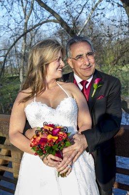 THE LOVELY BRIDE AND GROOM