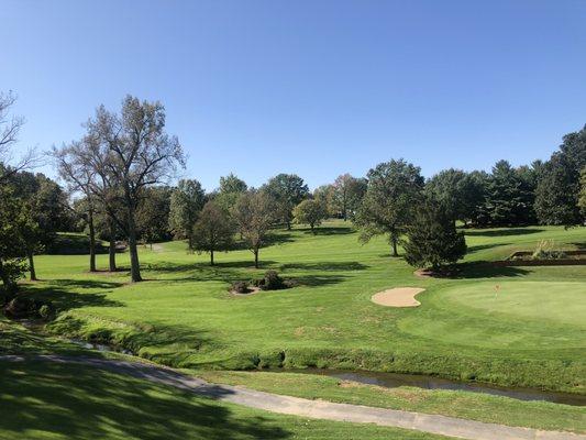 Golf course view