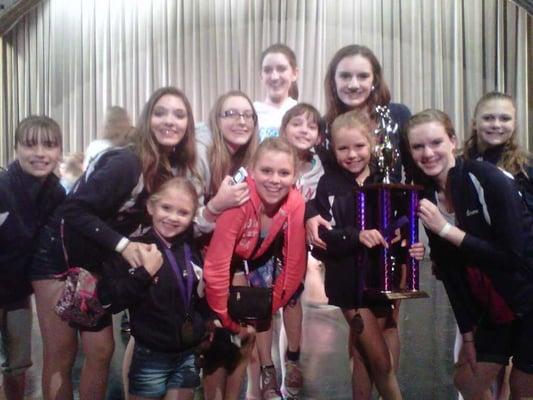 !st Place Overall at Worlds of Fun Festival of Dance 2011!