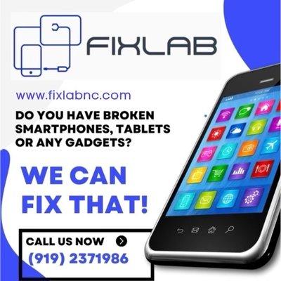 You break it !We fix it !