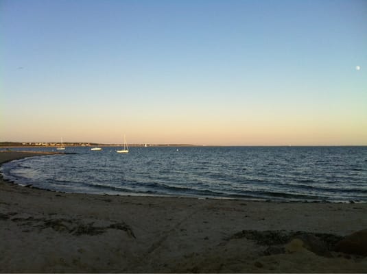 Forest Beach at sunset