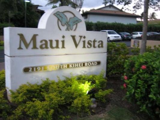 Maui Vista entrance