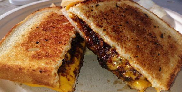 Bacon Jammed Grilled Cheese