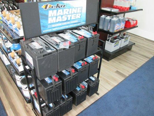 Deka Marine Batteries in-stock.