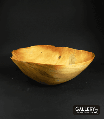 Wood bowl by Jesse Szalc of Alfred, NY