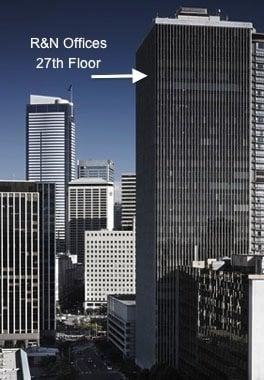 Our Offices - 27th Floor of the Westin Building, corner of 6th and Virginia