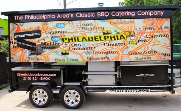 BBQ Trailer for On-Site Catering