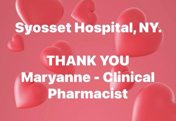 Maryanne: Clinical Pharmacist