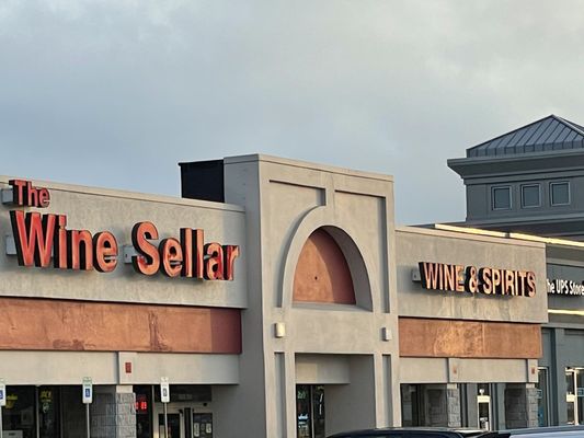 In a small shopping mall with Dollar Tree and Tops Market