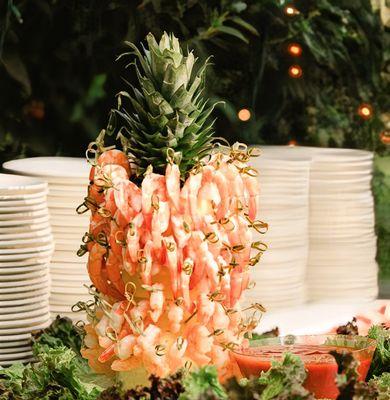 Pineapple shrimp tree