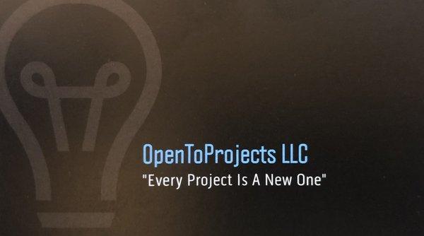 Business Card OpenToProjects LLC