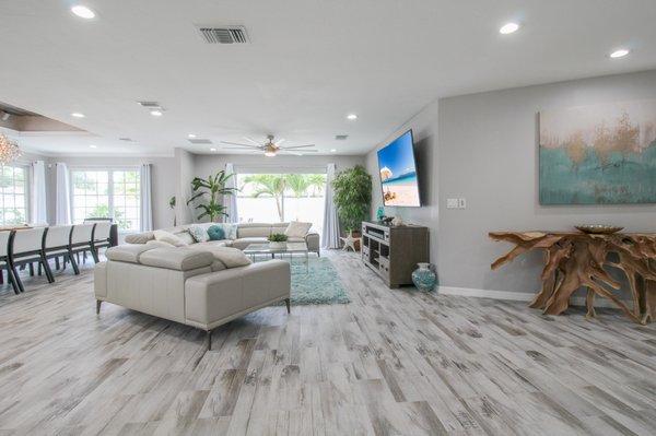 Large Living Room Space