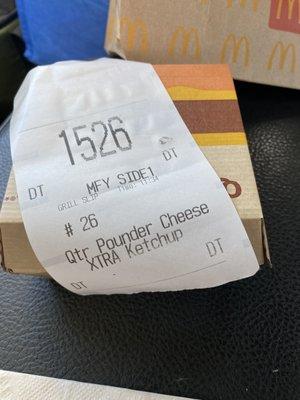 Free Quarter Pounder with Cheese