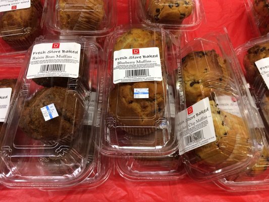 Inexpensive store made muffins. 07/28/19