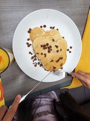 Kids Chocolate Chip Pancakes