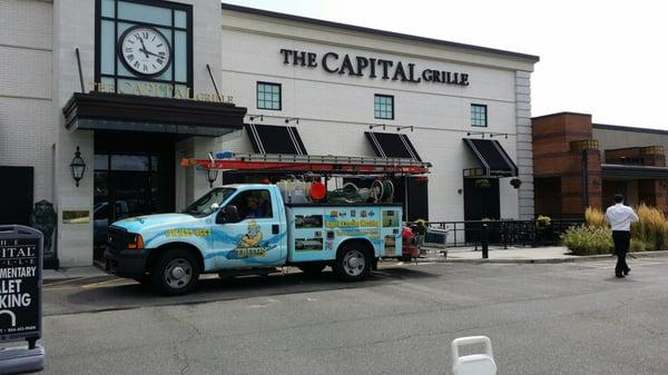 Triton Exterior Cleaning @The Capital Grill Garden City