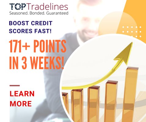 171+ Points in 3 Weeks with TopTradeLines