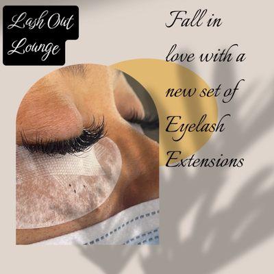 Hybrid eyelash extensions