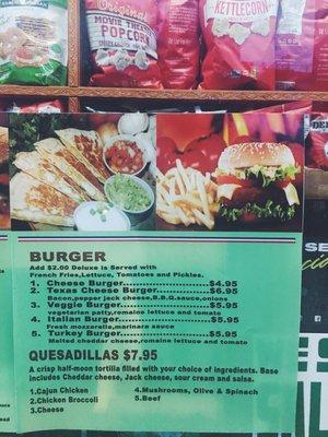 Burger menu